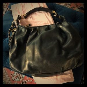 Juicy Couture black leather purse
